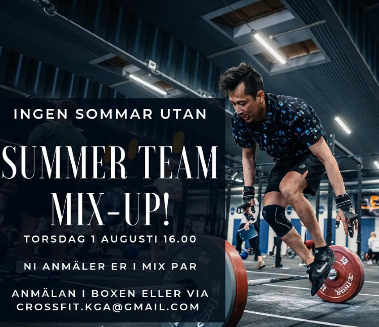 Ingen sommar utan Summer Team Mix-Up!