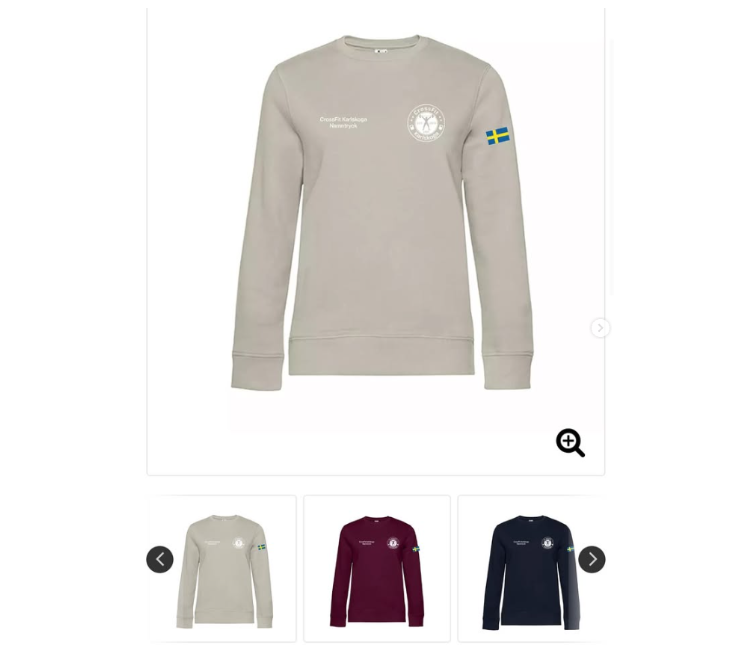 Tillfälligt erbjudande –  Tröja med personligt tryck